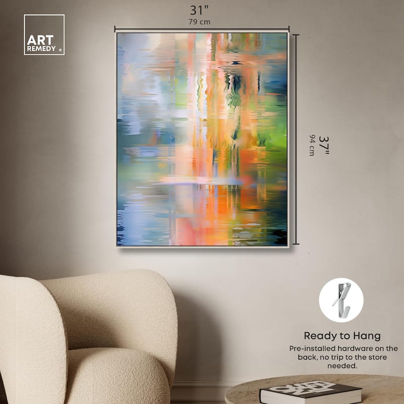 Spectrum's Embrace Canvas by Art Remedy