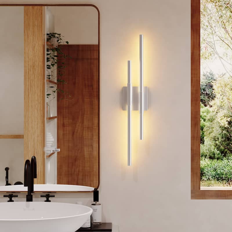 25'' Bathroom Vanity Light LED Fixtures Over Mirror Wall Sconce