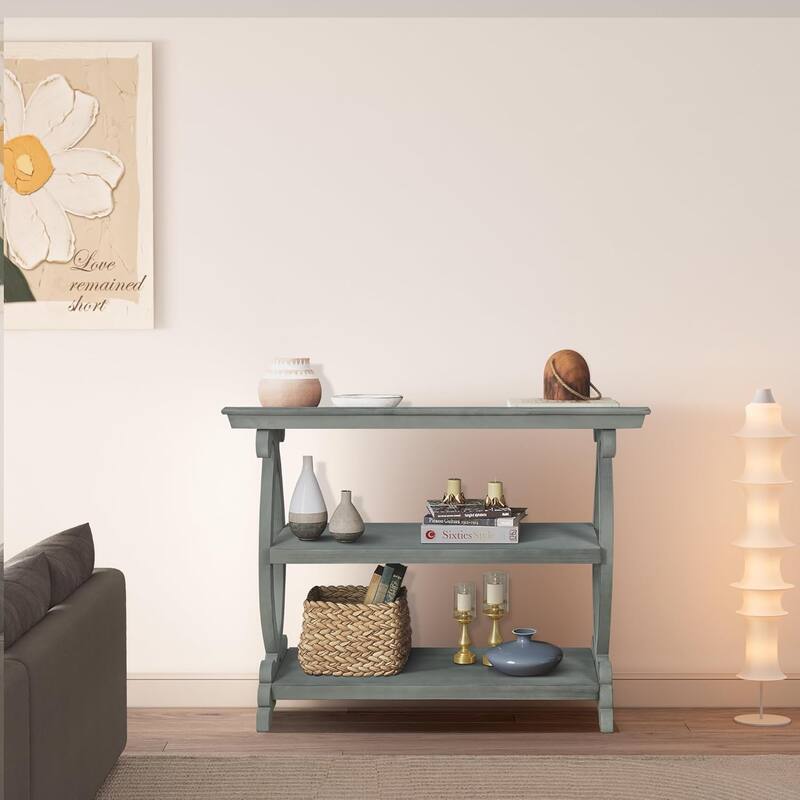 Roomfitters Newport Console Table for Living Room, Kitchen, Entryway - Elegant and Functional Design