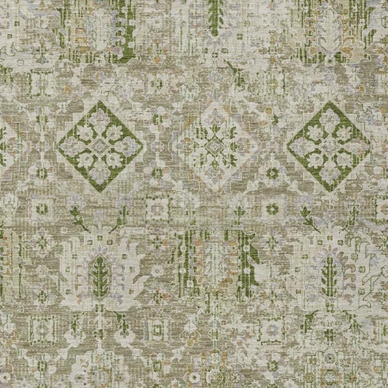 HomeRoots Floral Medallion Traditional Rectangle Outdoor Rug
