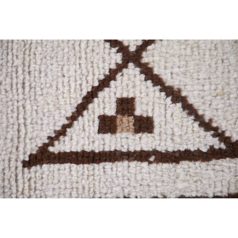 Plush Turkish Anatolian Runner Rug Hand-knotted Oriental Wool Carpet - 3'1"x 10'1"