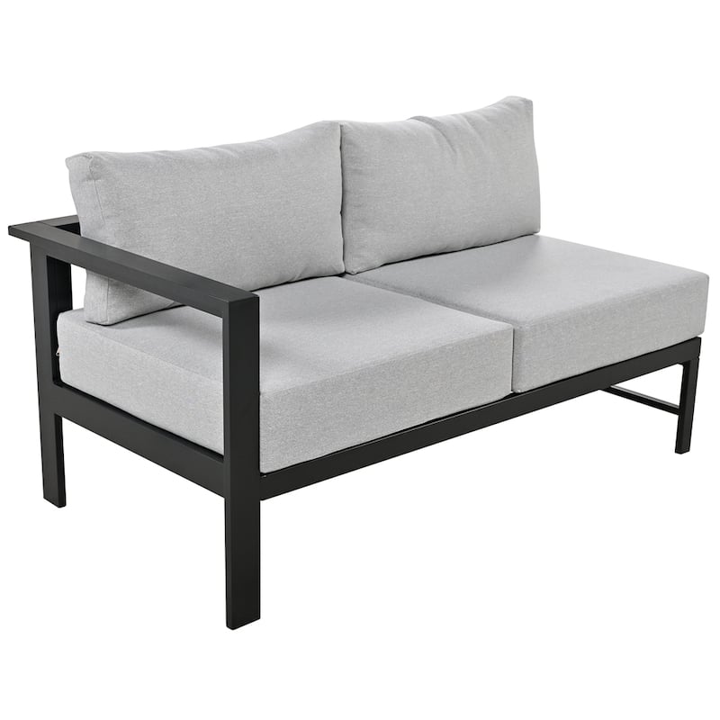 U-shaped Multi-person Outdoor Sofa Set for Gardens