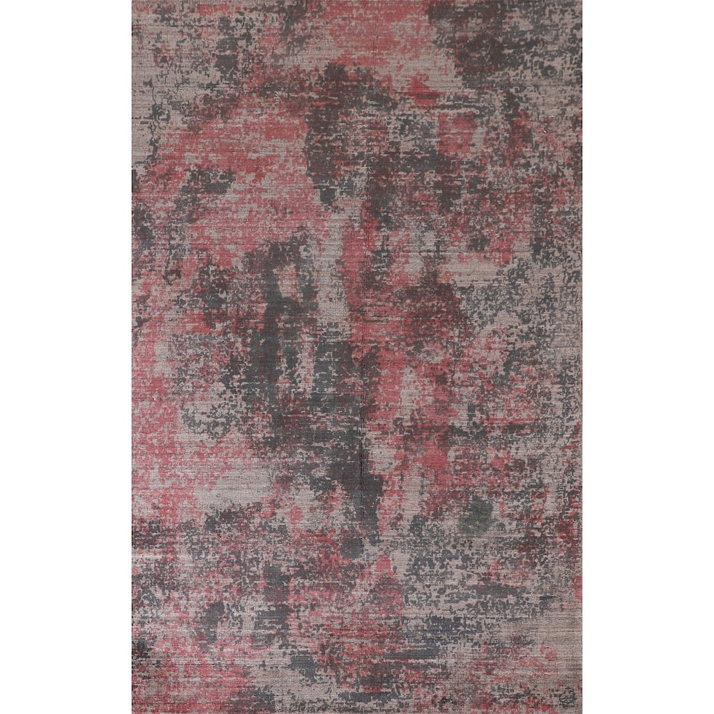 Abstract / Modern Area Rug Hand-Knotted Wool Carpet - 5'3"x 8'3"