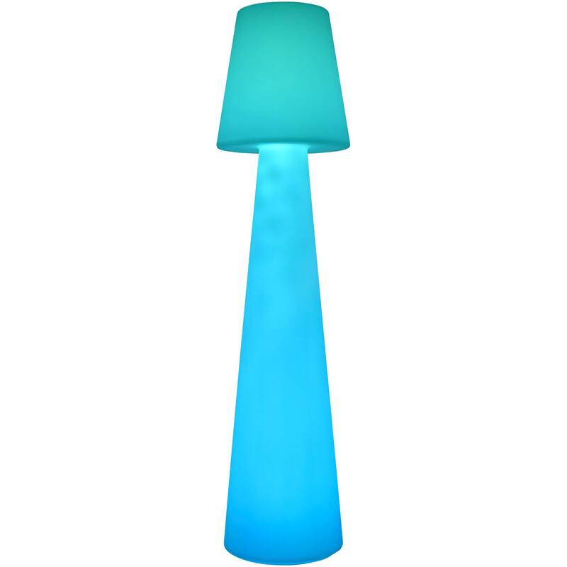 Livabliss Summerfest Traditional Accent Floor Lamp - 71"H x 18"W x 18"D