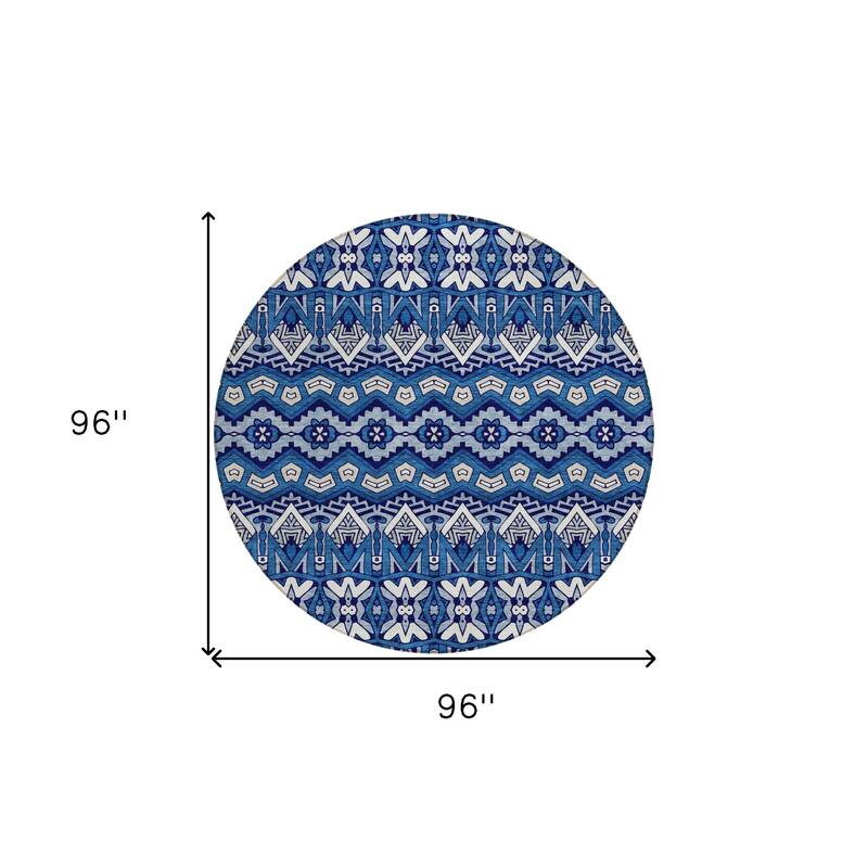 HomeRoots Moroccan Transitional Rectangle Outdoor Rug