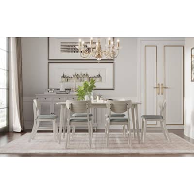 Easton 7-Pieces Dining Table and Chair