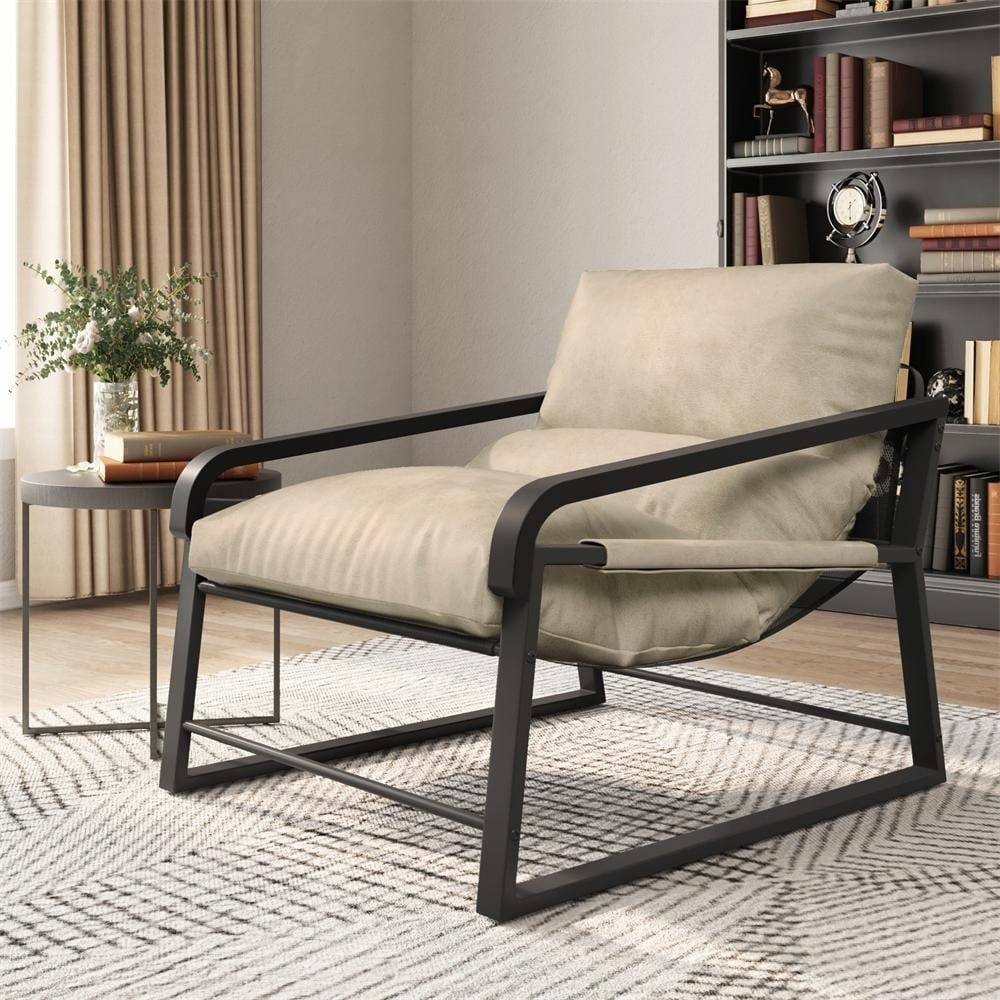 Polly ivory accent discount chair