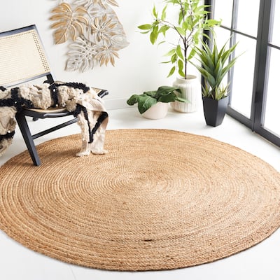 SAFAVIEH Handmade Cape Cod Dina Coastal Jute Rug