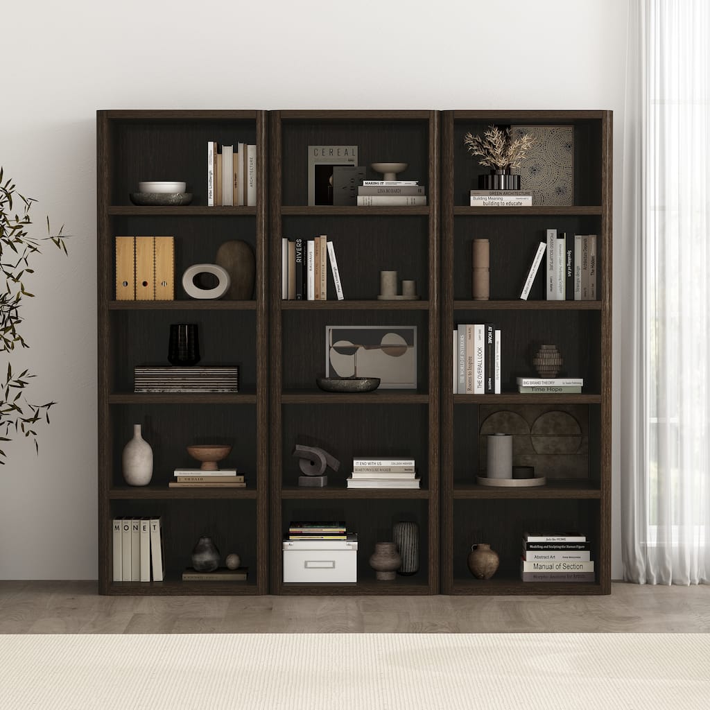 Manhattan Comfort Rivington Modern 28 Inch Open Bookcase