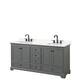 Option Dark Gray, Black Trim, Giotto Quartz Top