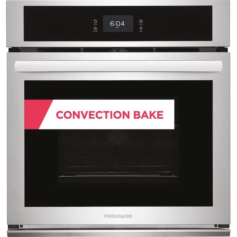 Frigidaire FCWS2727A 27" Wide 3.8 Cu. Ft. Electric Single Oven with - Stainless Steel