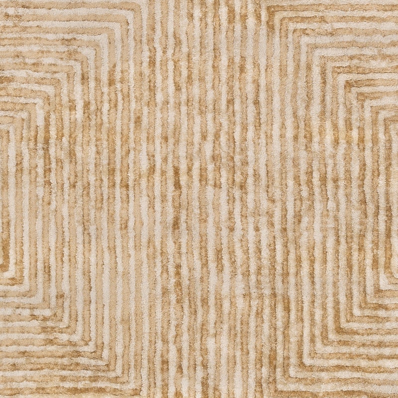 Fazeley Handmade Geometric Viscose Area Rug