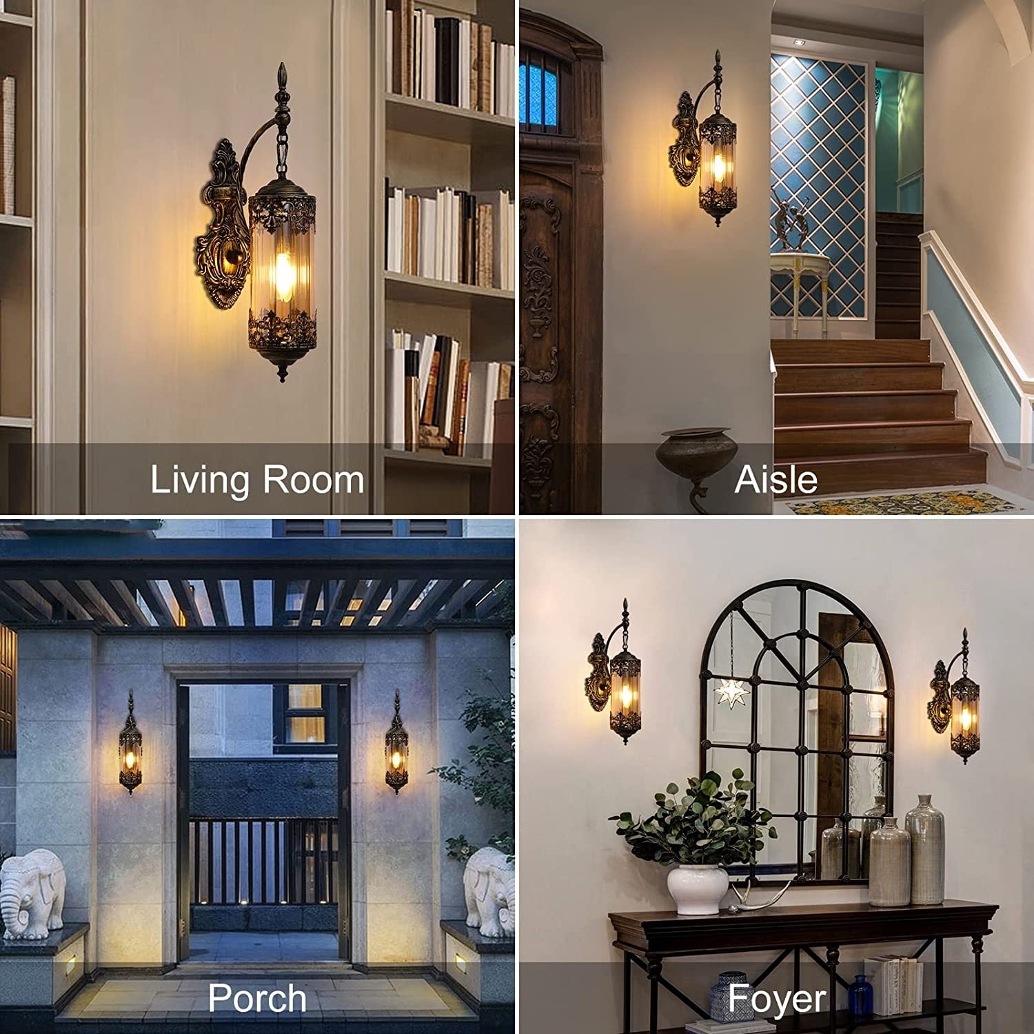 Rust glass wall sconce vintage industrial wall lamp - Bed Bath \u0026 Beyond -  36519784, image size:1500x1500