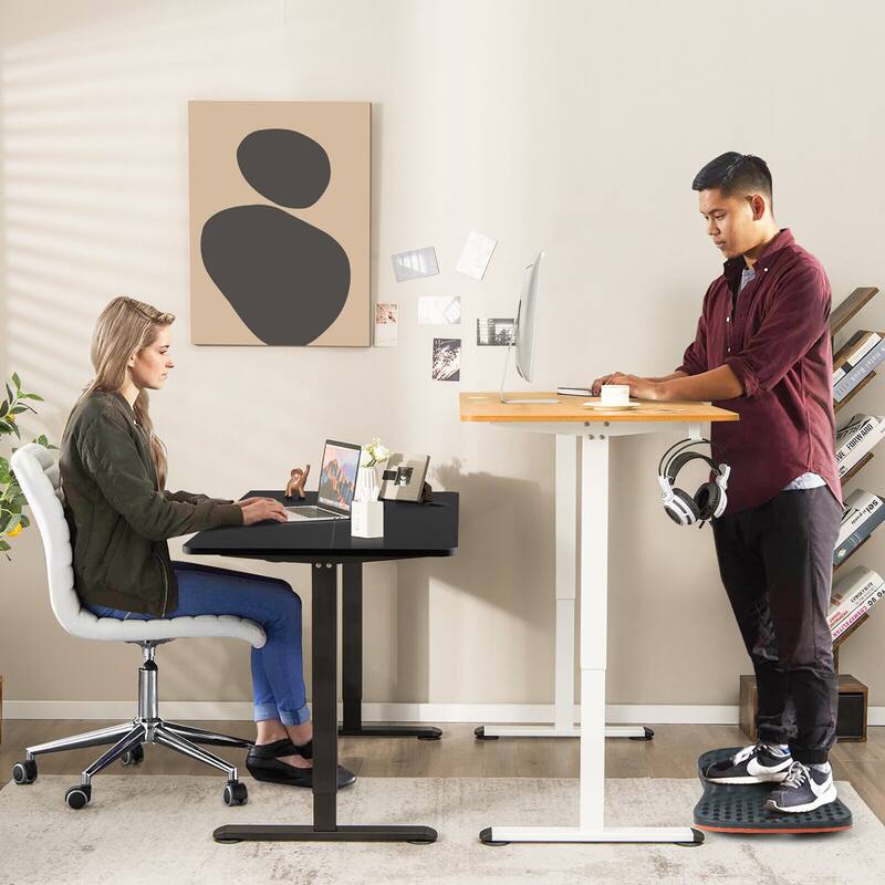 Gymax Electric Standing Desk Adjustable Stand up Computer Desk