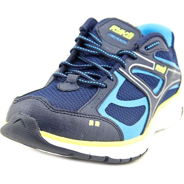 Ryka Crusade Women Round Toe Synthetic Blue Sneakers