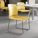 preview thumbnail 64 of 88, 5 Pack 880 lb. Capacity Full Back Contoured Sled Base Stack Chair - 23.75"D x 19.5"W x 32"H