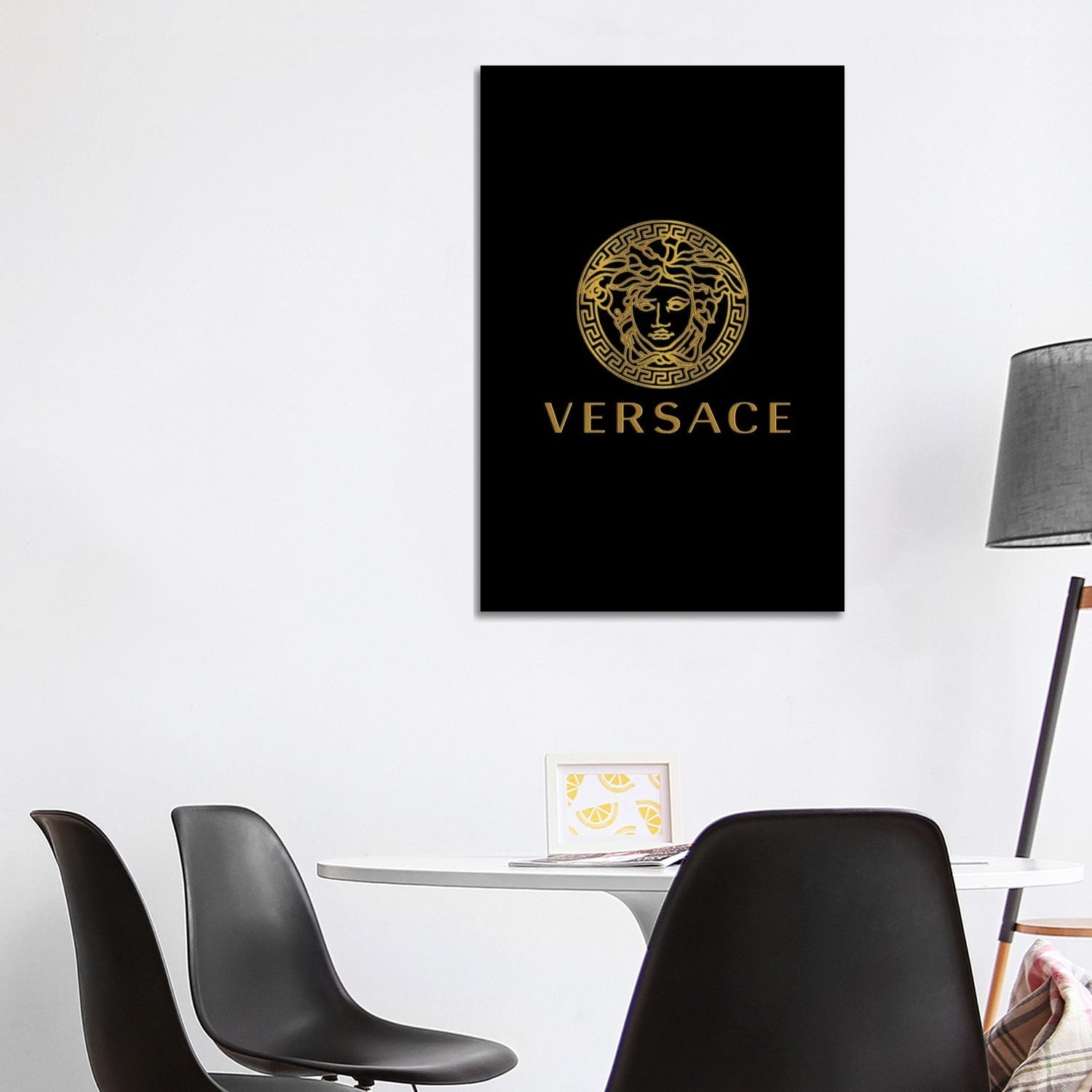 Paul Rommer Canvas Wall Decor Prints - Versace ( Fashion > Fashion Brands > Versace art) - 40x26 in