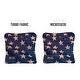 preview thumbnail 2 of 2, Cloth American Flag Blue Dual Sided Cornhole Bags