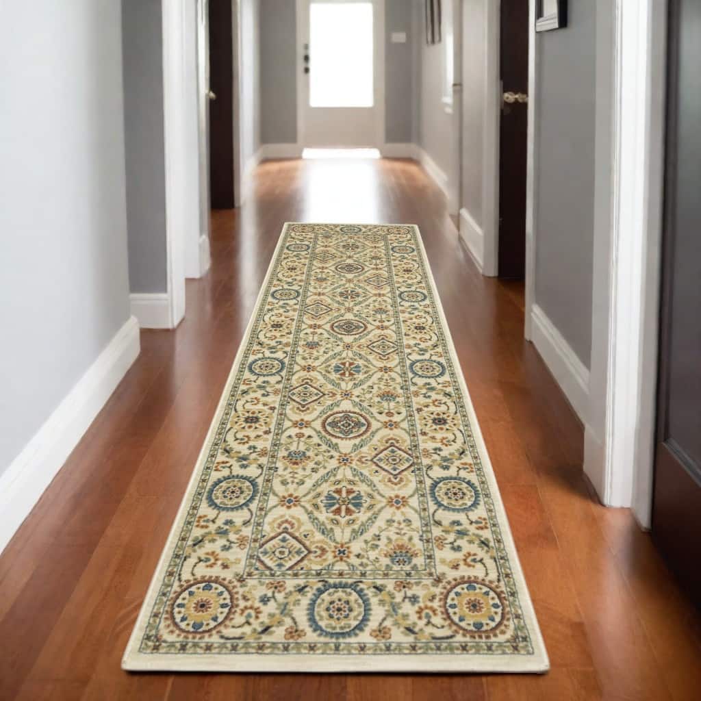 HomeRootsOriental Traditional Runner Area Rug