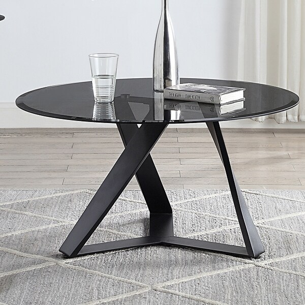 36 inch round glass top dining table set sales
