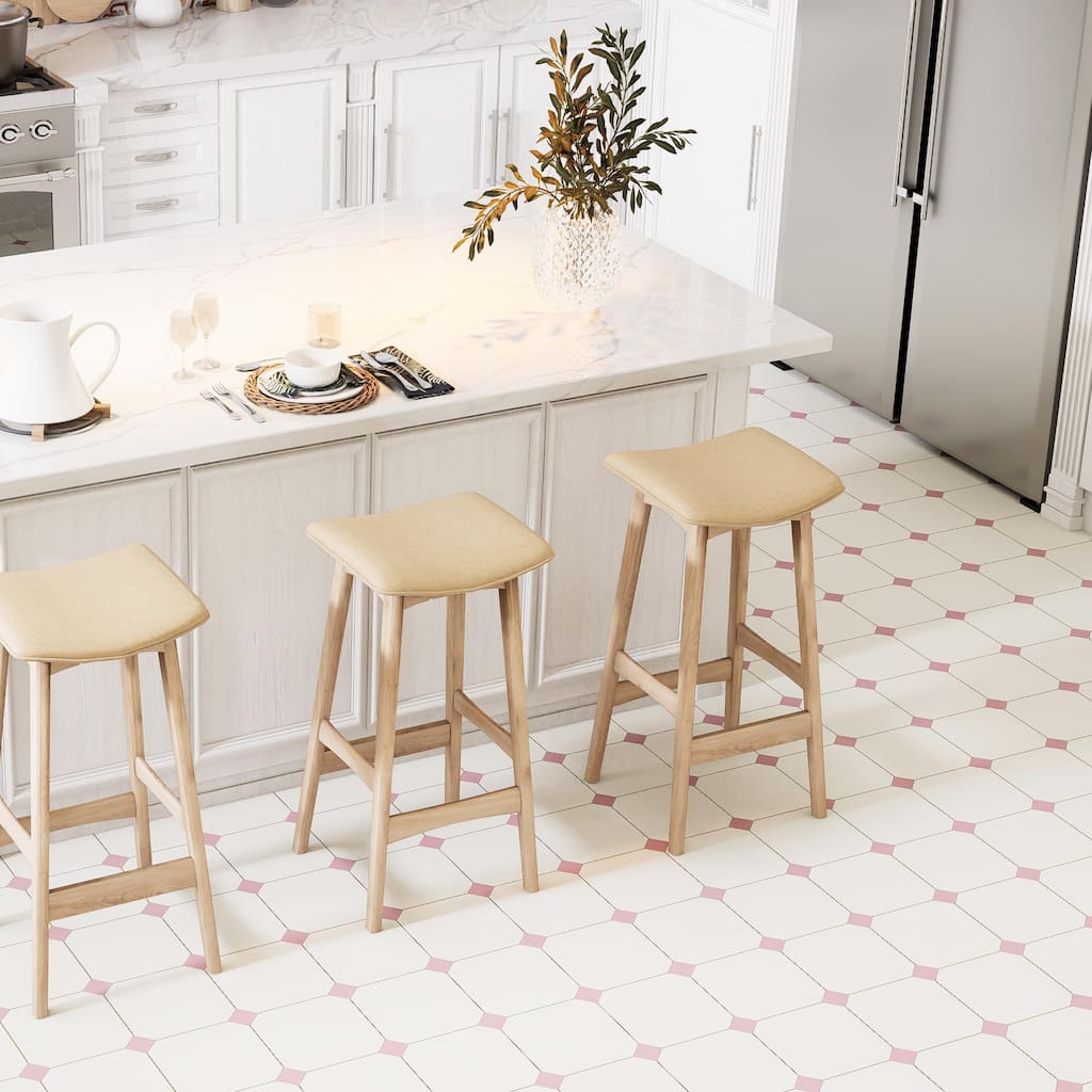 Merola Tile Vaudeville Octagon Nacar with Taco Pink 7-7/8" x 7-7/8" Porcelain Floor and Wall Tile