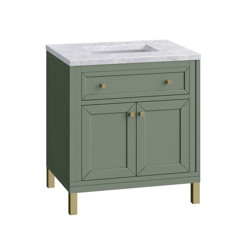 James Martin Vanities Chicago 30" Wall Mounted or Free Standing Single