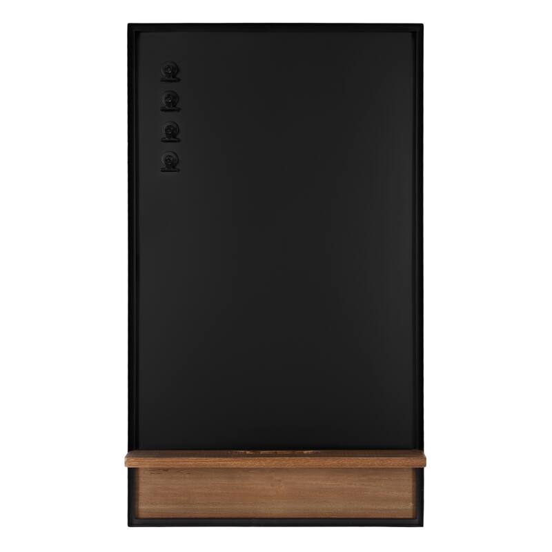 Kate and Laurel Owing Magnetic Chalkboard - 20x4x34