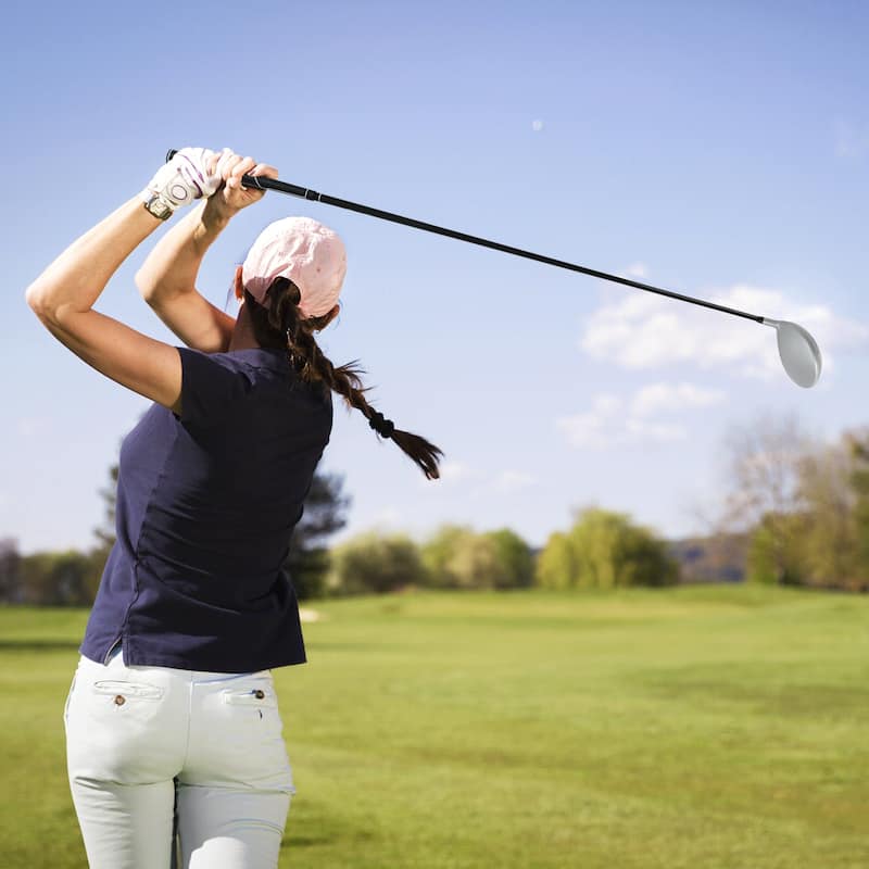 Gymax Driver Golf Club for Women 460CC Individual Golf Driver w/