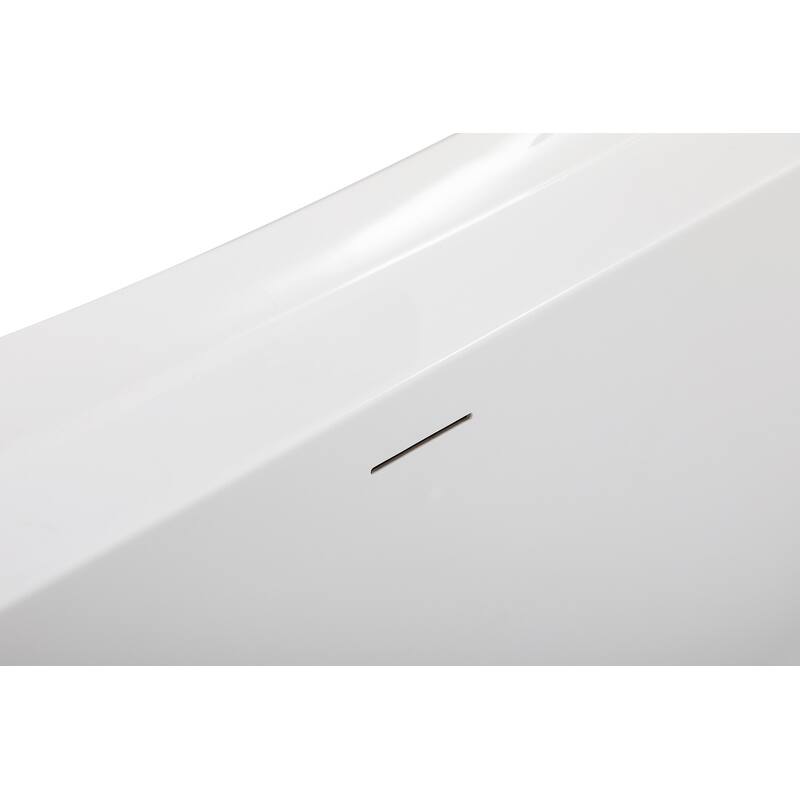 Haley Soaking Bathtub in Glossy White