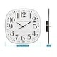 preview thumbnail 2 of 6, La Crosse Clock 404-3428 11 inch Sylvie MDF Analog Quartz Wall Clock