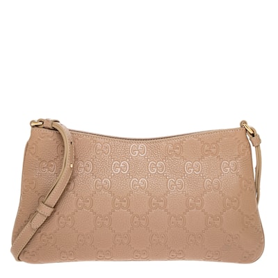 Gucci GG Emblem Medium Shoulder Bag