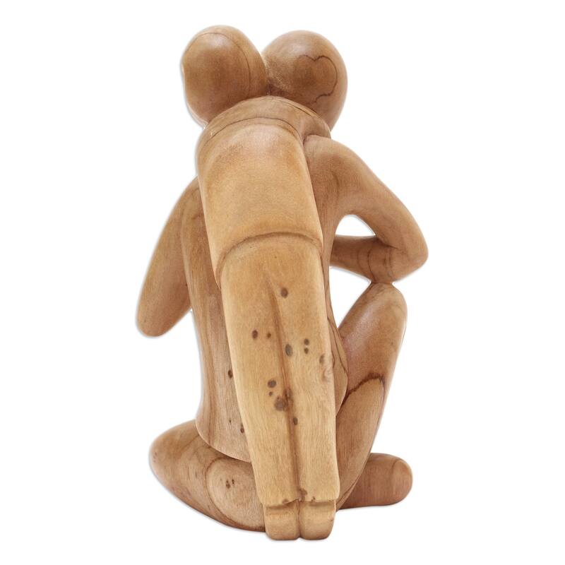 Novica Handmade My Hero Wood Statuette