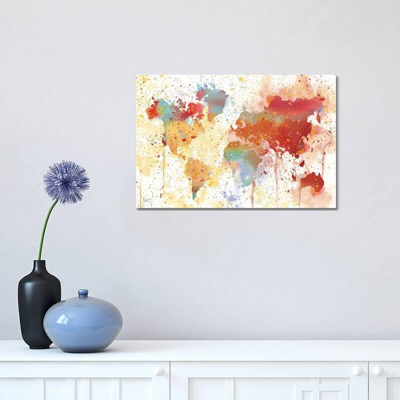 iCanvas "Traveled The World" by Nan Canvas Print - 12x18x1.5