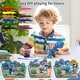 preview thumbnail 6 of 5, 3pcs Magnetic Dinosaur Toys for Kids, Take Apart Dinosaur Toys with Light, Roar Sound, Play Mat & Painting Kit