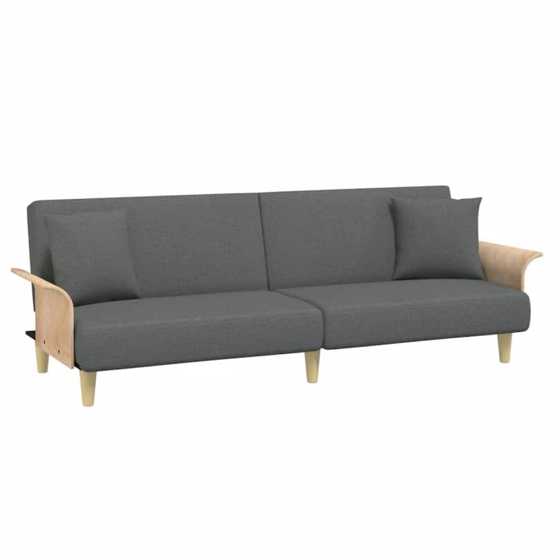 vidaXL Sofa Bed with Armrests Fabric Sofa Recliner Sleeper Sofa Daybed Couch - 88.2" x 35" x 27.6"