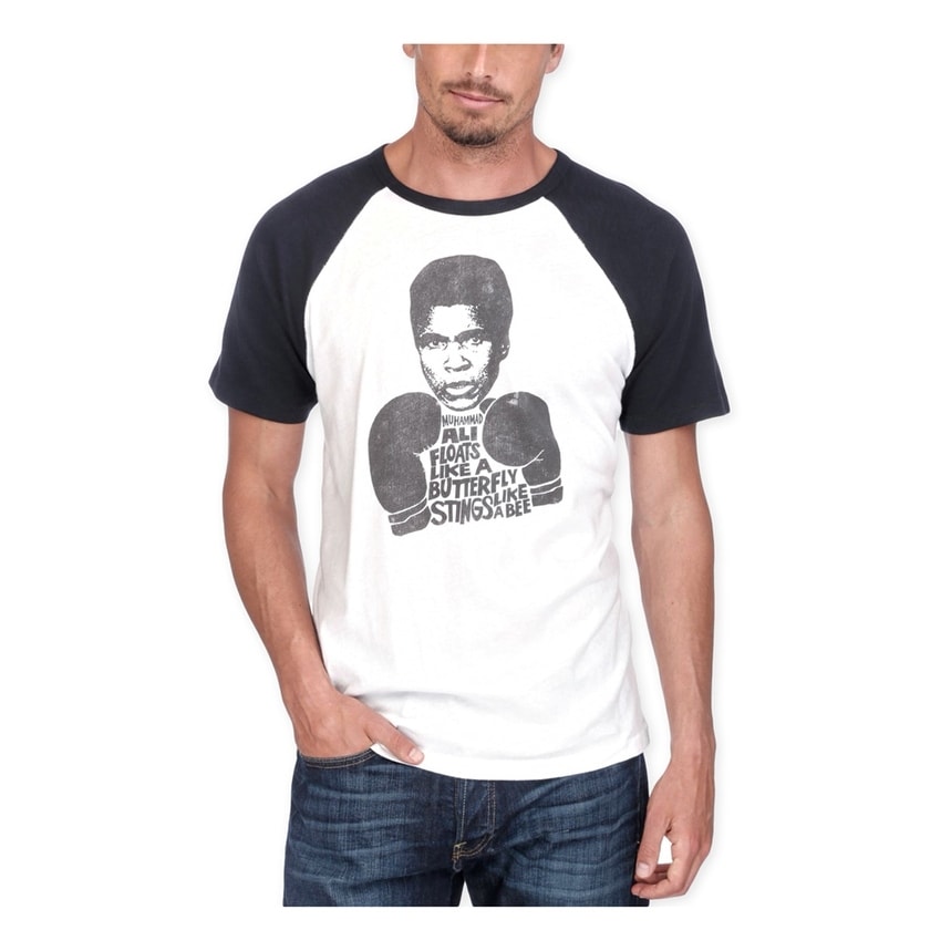 Shop Lucky Brand Mens Float Sting Graphic T Shirt White Large