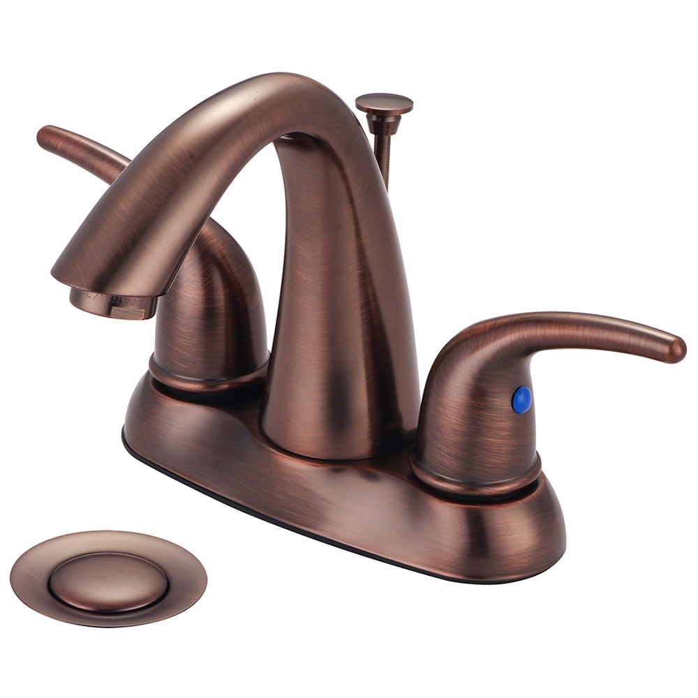 Olympia Faucets Accent 1.2 GPM Centerset Bathroom Faucet with J Style