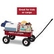 preview thumbnail 12 of 14, Radio Flyer 1800 Big Red Classic Extra Long Handle All Terrain Wheels Kids Wagon