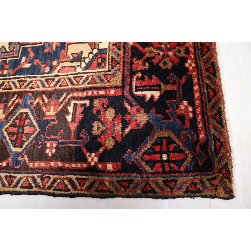 ECARPETGALLERY Hand-knotted Sarabi Red Wool Rug - 7'10 x 10'7