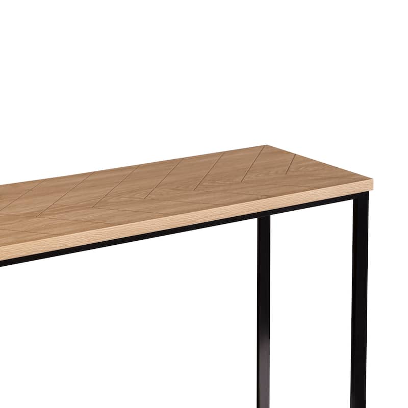 Bali Coastal Natural Modern Console Table