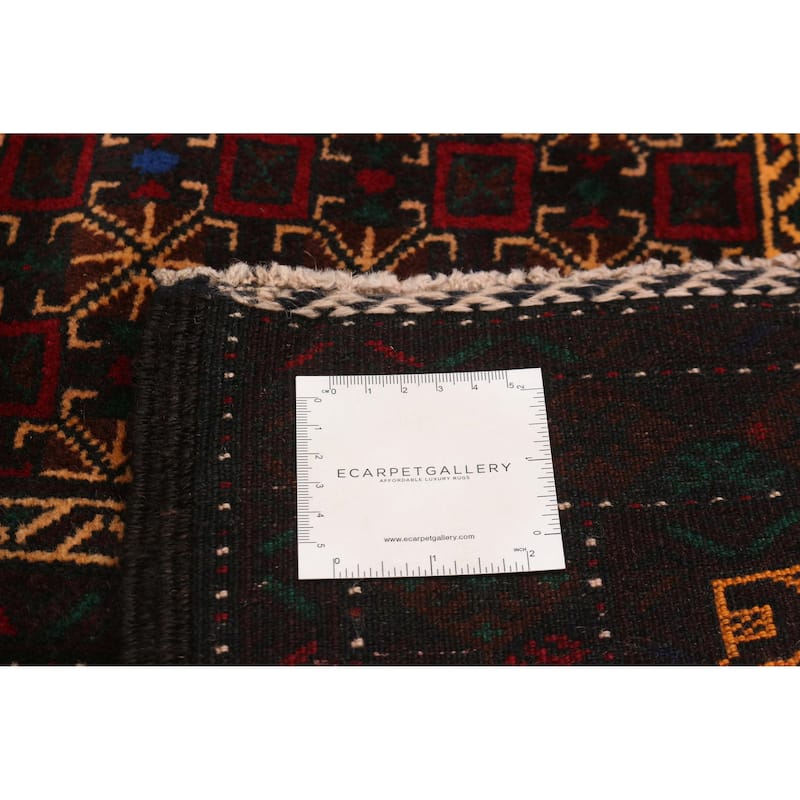 Teimani Red Rug 3'11" x 6'6" - 3'11 x 6'6