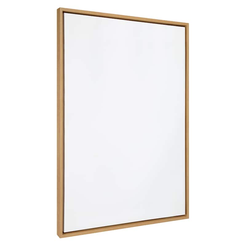 Kate and Laurel Sylvie Blank Framed Canvas