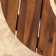 preview thumbnail 5 of 18, Middlebrook 20-inch Round Acacia Wood Outdoor Side Table