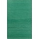 preview thumbnail 52 of 64, Hand Woven Yale Contemporary Solid Braided New Zealand Wool Area Rug Green - 5' x 8'