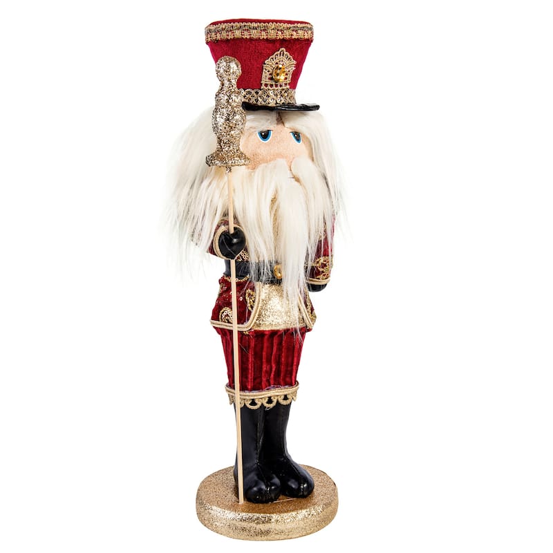 Nutcracker Christmas Decoration - 4.7 x 5.5 x 16.1"