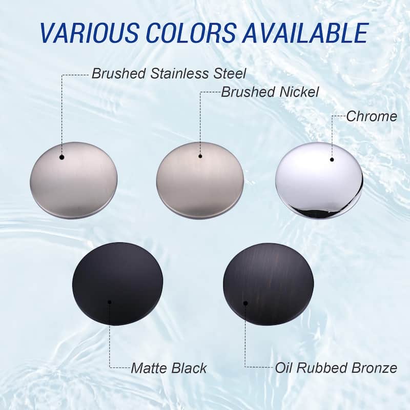 WOWOW 1-3/4 in.Kitchen Sink Hole Cover in Modern