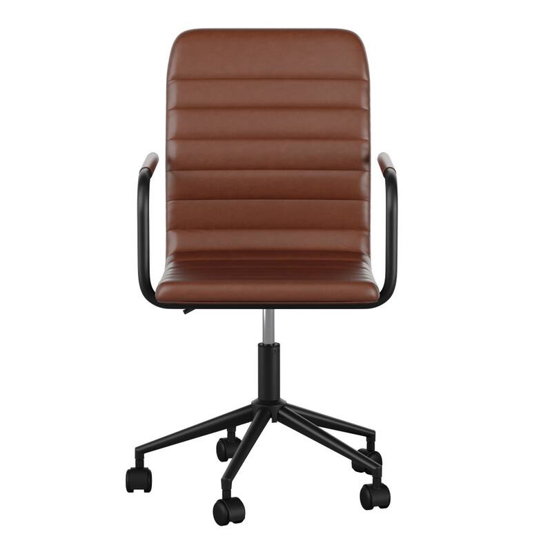 Martha Stewart Upholstered Swivel Office Chair