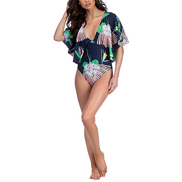 trina turk ruffle swimsuit