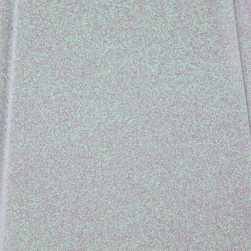 26" Shiny White Fabric Hexagonal Christmas Tree Collar