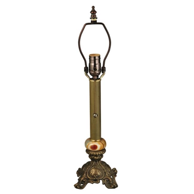 Meyda Tiffany 11684 Candlestick 13" Tall Lamp Base
